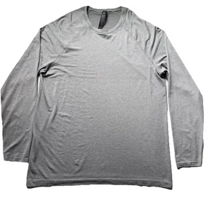 Lululemon Metal Vent Tech Camicia Manica Lunga Uomo 2XL Grigio Erica Maglietta Allenamento - Foto 1 di 6