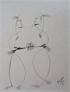 Matt Zedler | Original | #A186 | 1 of 1 | 9 x 12" | Ink on Paper | $200 - Picture 1 of 1