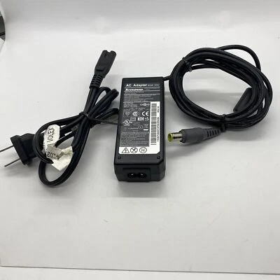 Adaptador de CA genuino Lenovo 92P1156 Thinkpad para computadora portátil 42T5282 65W 20V 3.25A OEM Foto 1 de 3