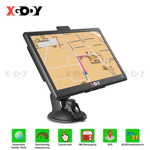 XGODY 7 Zoll GPS Navigationsgerät Wohnmobil PKW Navi LKW Navigation TypeC TF FM - Bild 1 von 13
