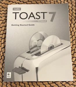 ROXIO TOAST 7 Titanium MAC OSX Getting Started Guide Manual - Picture 1 of 1