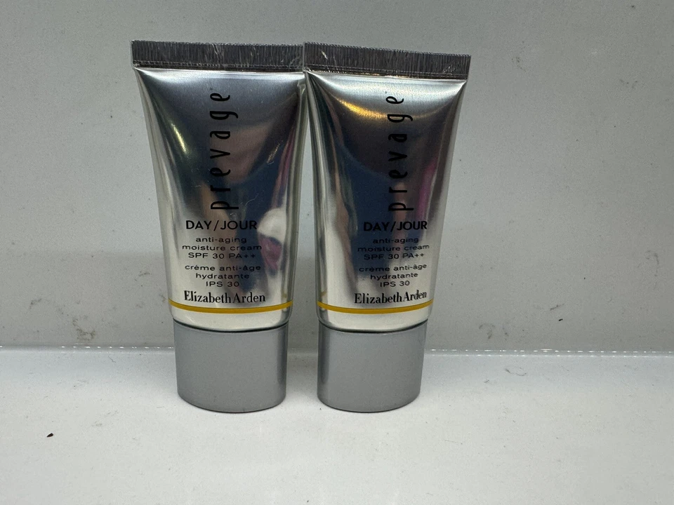 (2) Elizabeth Arden Prevage Day/Jour Anti-Aging Cream .5oz / 15ml SPF 30 - Image 1 of 1