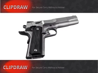 COLT Full 1911 Gold Cup Series CLIPDRAW 1911-S Holster Clip Conceal Carry Belt - Image 1 of 4