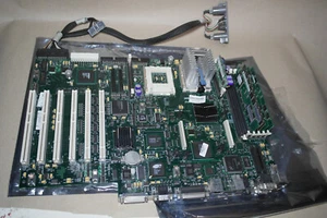 Compaq ProLiant ML370 Generation 2 server motherboard dual Socket 370 UNTESTED - Picture 1 of 7