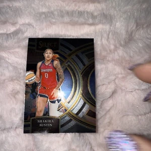 2024 Panini Select WNBA Silver Premier Shakira Austin #139 Mystics - Picture 1 of 2