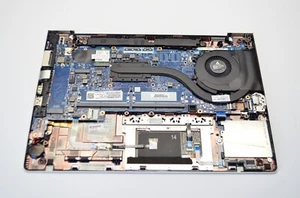 HP EliteBook 840 G5 Motherboard i7-8550U 1.8GHz L15520-601 in Top Case Chassis - Picture 1 of 5