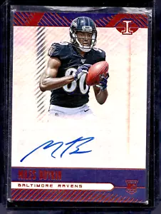 2019 ILLUSIONS #RS-MIB MILES BOYKIN (RC) Ravens Rookie Auto - Picture 1 of 2