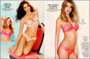 2007 magazine Lingerie AD Set VICTORIA's SECRET Demi-Bra , Lacie Push-up 060324 - Picture 1 of 1