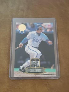 1993 Leaf Heading for the Hall George Brett #7 HOF
