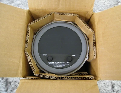 New Dwyer 603-3 0-2" WC Differential Pressure Transmitter Free Shipping - Image 1 of 4