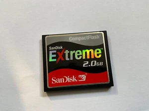 1pcs 2gb Sandisk Extreme  Compact flash  CFI  memory card for CF Nikon CANON - Picture 1 of 5