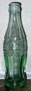 "Botella vintage de Coca Cola 6 oz vidrio verde años 20 City - Miami, Florida 8"" de alto" - Imagen 1 de 3