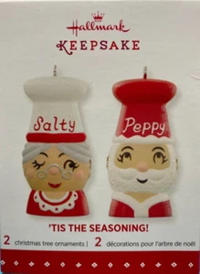 Hallmark Keepsake 2015 "Tis The Seasoning" Mrs. Claus and Santa - Picture 1 of 5