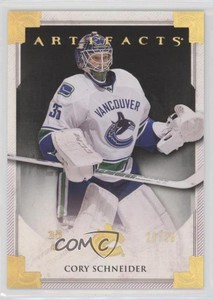 2013-14 Upper Deck Artifacts Goalies Spectrum /25 Cory Schneider #107