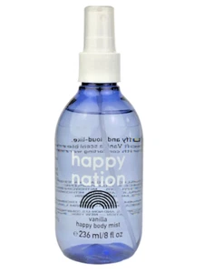 VICTORIA'S SECRET PINK HAPPY NATION BODY MIST VANILLA 8 oz 236 ml NEW Free Ship - Picture 1 of 1