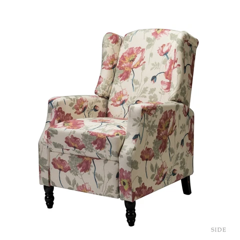 Karat Home Celia Manual Recliner - Red  MSRP $489.00 Cover