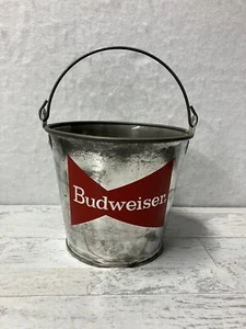 Vintage Budweiser Beer Bar Peanut  Bucket  Mini Pail 5”. 1977 Chili Cook off - Picture 1 of 6