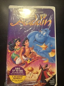 B-65 1992 WALT DISNEY HOME VIDEO ALADDIN VHS - Imagen 1 de 3
