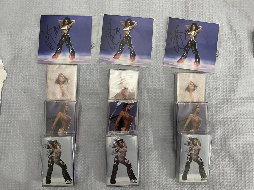 Katy Perry Signed - 143 (Limited Edition Cassette Bundle) + Signed Art Card - Image 1 of 4