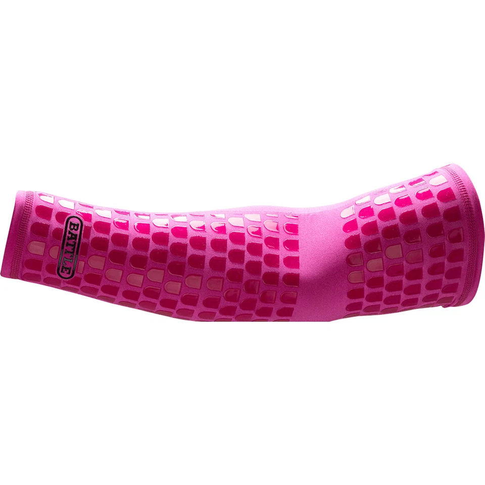 Battle Sports Ultra-Stick Football Full Arm Sleeve - Pink