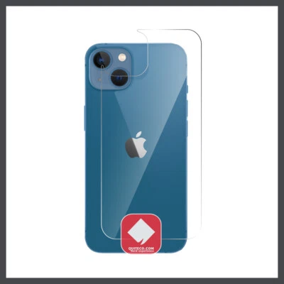 Vetro Temperato Retro Posteriore iPhone 13 Mini Pellicola Vetrino Protezione - Immagine 1 di 2