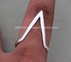 925 Sterling Solid Silver Ring, Handmade Ring, Adjustable Ring, Silver Jewelry - Picture 1 of 5