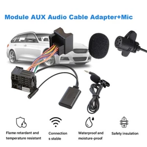 Car Radio Stereo Harness Adapter AUX Stereo Bluetooth For Benz W251 W221 R230 - Picture 1 of 10