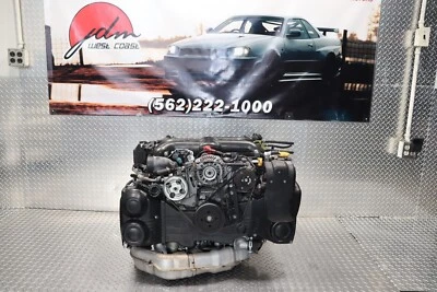 JDM EJ20Y SUBARU WRX 08 09 10 11 12 13 14 DUAL AVCS 2.0L TURBO ENGINE EJ20 - Image 1 of 4