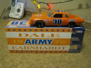 Action 1/24 1999 #30 Dale Earnhardt Sr. Army 1976 Chevy Malibu Limited Edition.