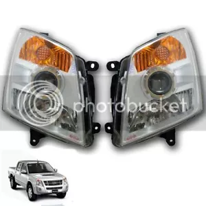 Head Light Front Lamp Projector With Motor Leveling For Isuzu D-Max Holden 07-11 - Picture 1 of 6