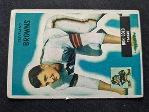 1955 Bowman Football Card # 159 Don Colo - Cleveland Browns (VG/EX) - Picture 1 of 3