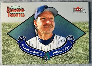 Randy Johnson 2002 Fleer Tradition Diamond Tributes #11 Diamondbacks - Picture 1 of 2