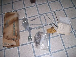 NOS 1970 Chevy GMC Truck C10 C20 C30 307 350 V8 engine lift stop cable package