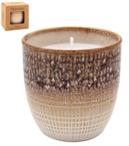 Vela Perfumada Esmalte Reactivo Tejido Marrón - 8cm - Vainilla Noir - Imagen 1 de 1