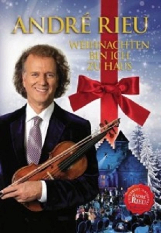 ANDRÉ RIEU - WEIHNACHTEN BIN ICH ZU HAUS  DVD  POPULÄRE KLASSIK  NEW!  - Image 1 of 1