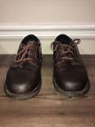 Timberland pro ESD, men’s shoes, size 8.5 W steel toed brown leather￼