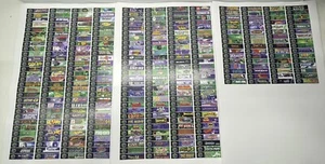 Nintendo N64 Cart Label Sticker Set Cheapest On eBay Full CLR High quality Vinyl - Picture 1 of 12
