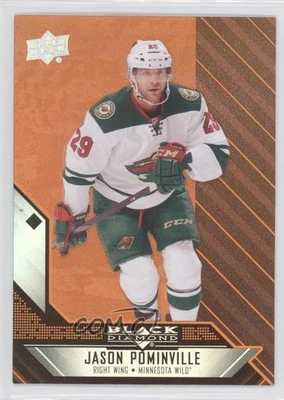 2014-15 Upper Deck Black Diamond Orange Jason Pominville #60 - Image 1 of 2