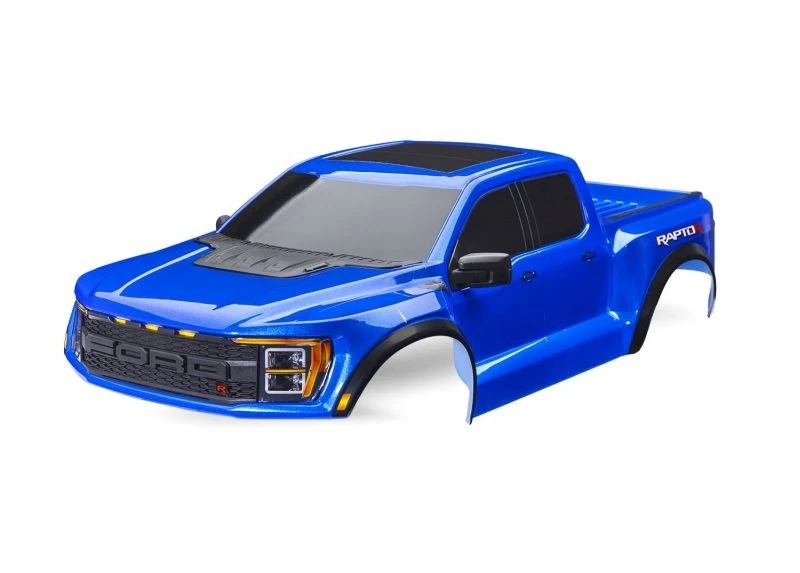 TRAXXAS 10112-BLUE Carrozzeria Verniciata FORD RAPTOR R Blue completa