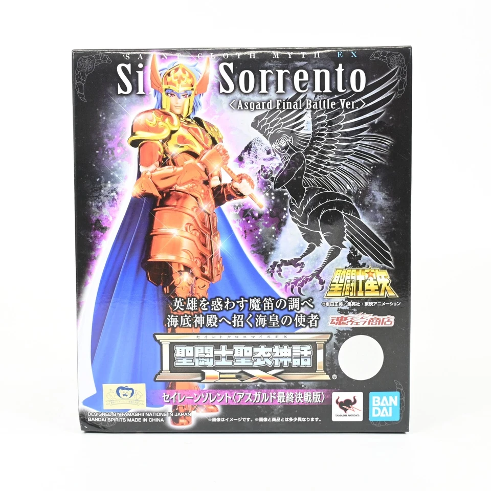 Saint Cloth Myth EX Siren Sorrento Asgard Final Battle Figure Bandai Saint Seiya - Image 1 of 4