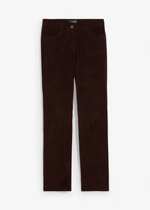 Stretch-Cordhose Straight Gr. 50 Dunkelbraun Damen Cord-Hose Freizeit-Pants Neu* - Bild 1 von 1