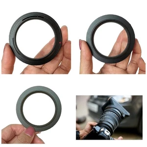 Artistic Picture Metal Lens Reverse Adapter for Cameras Photography Accessory - Picture 1 of 9