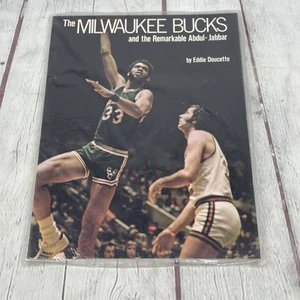 Milwaukee Bucks Book 1974 The Remarkable Abdul-Jabbar Oscar Robertson Sealed - Picture 1 of 3