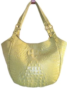 Brahmin Jackie Hobo Olive Green Melbourne Genuine Leather Shoulder Handbag [450] - Picture 1 of 13