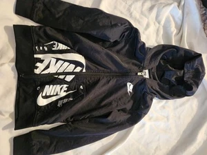 Youth Boys 4/xs Nike Full Zip Hooded Jacket - Picture 1 of 4
