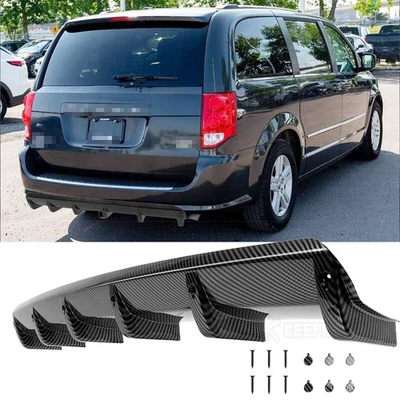 Задний диффузор бампер спойлер кромка из АБС-пластика для Dodge Grand Caravan - Изображение 1 из 4