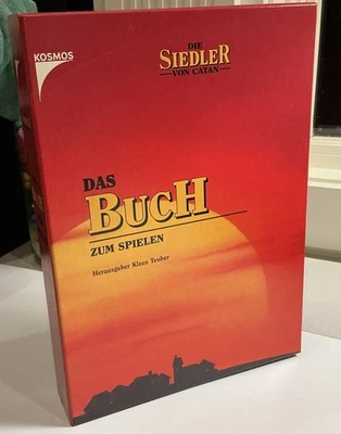 Kosmos 2000 Die Siedler Von Catan 'Das Buch' Zum Spielen Game- 💯 in Box; VG+ - Image 1 of 4