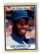 1991 Post Cereal #11 Ken Griffey Jr. Seattle Mariners Collector Series 202330