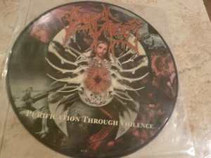 Dying Fetus – Purification Through Violence Picture Disc LP 2001 Revenge EX RARE - Picture 1 of 4