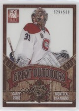 2012-13 Panini Rookie Anthology Elite Great Outdoors /500 Carey Price #GO-27